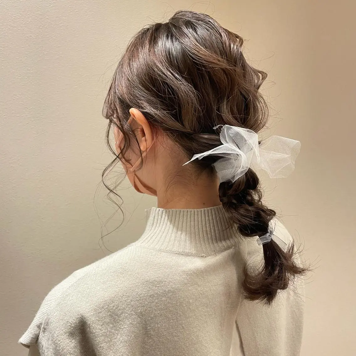 セミロング 神谷 亜結美のヘアスタイル