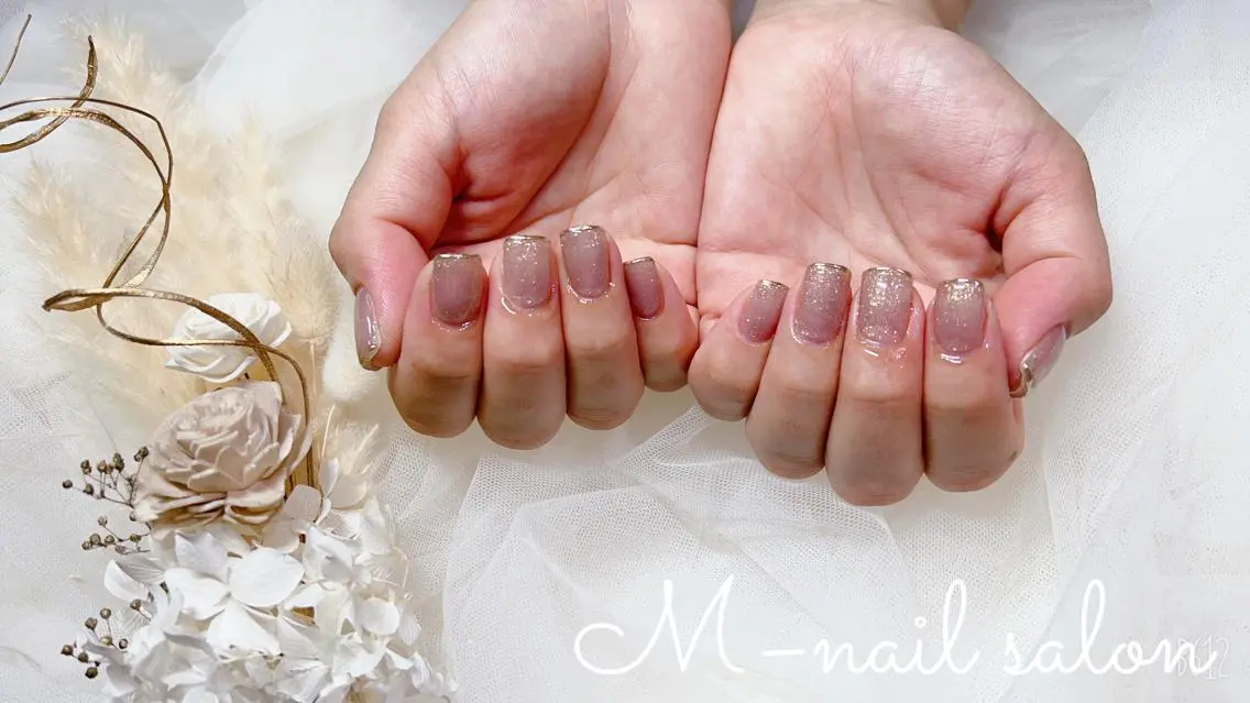 ネイル シンプルネイル M_ nail salonのネイルデザイン