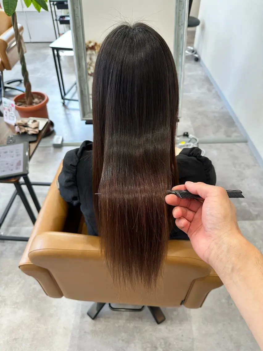 ロング パーマ 伊藤 裕貴のヘアスタイル
