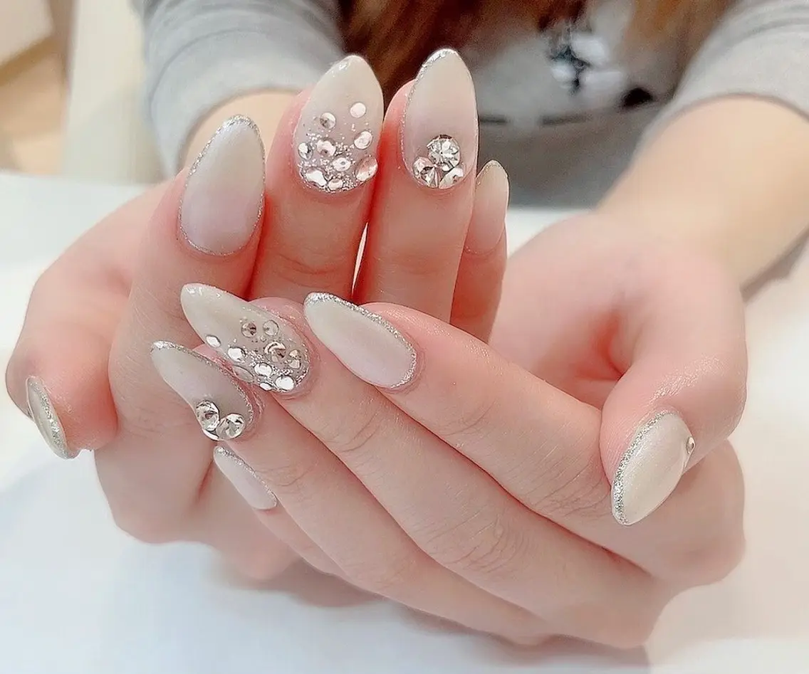 ネイル ハンドネイル 🦋YU810 ナチュラル専門店🦋のネイルデザイン