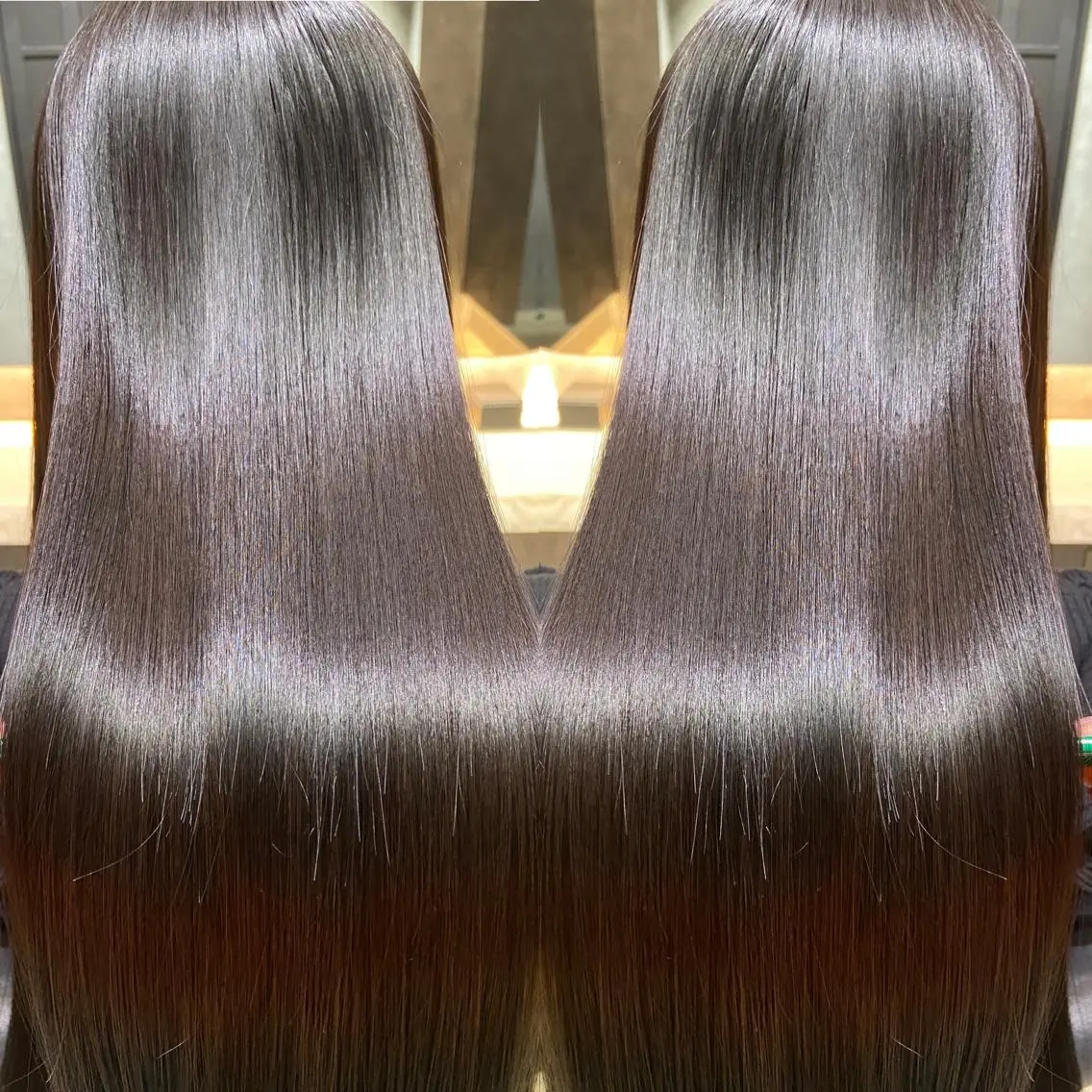 ロング カラー ツバサ 髪質改善のヘアスタイル