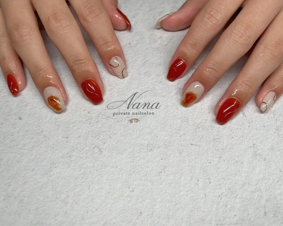 ネイル ニュアンスネイル nailsalon NANAのネイルデザイン