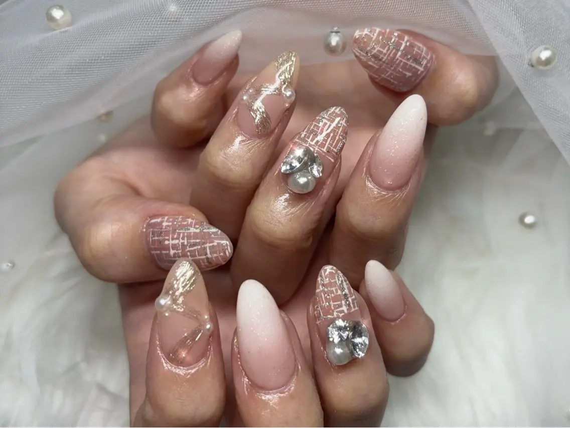 ネイル ハンドネイル Mermaid Nail♡Akariのネイルデザイン