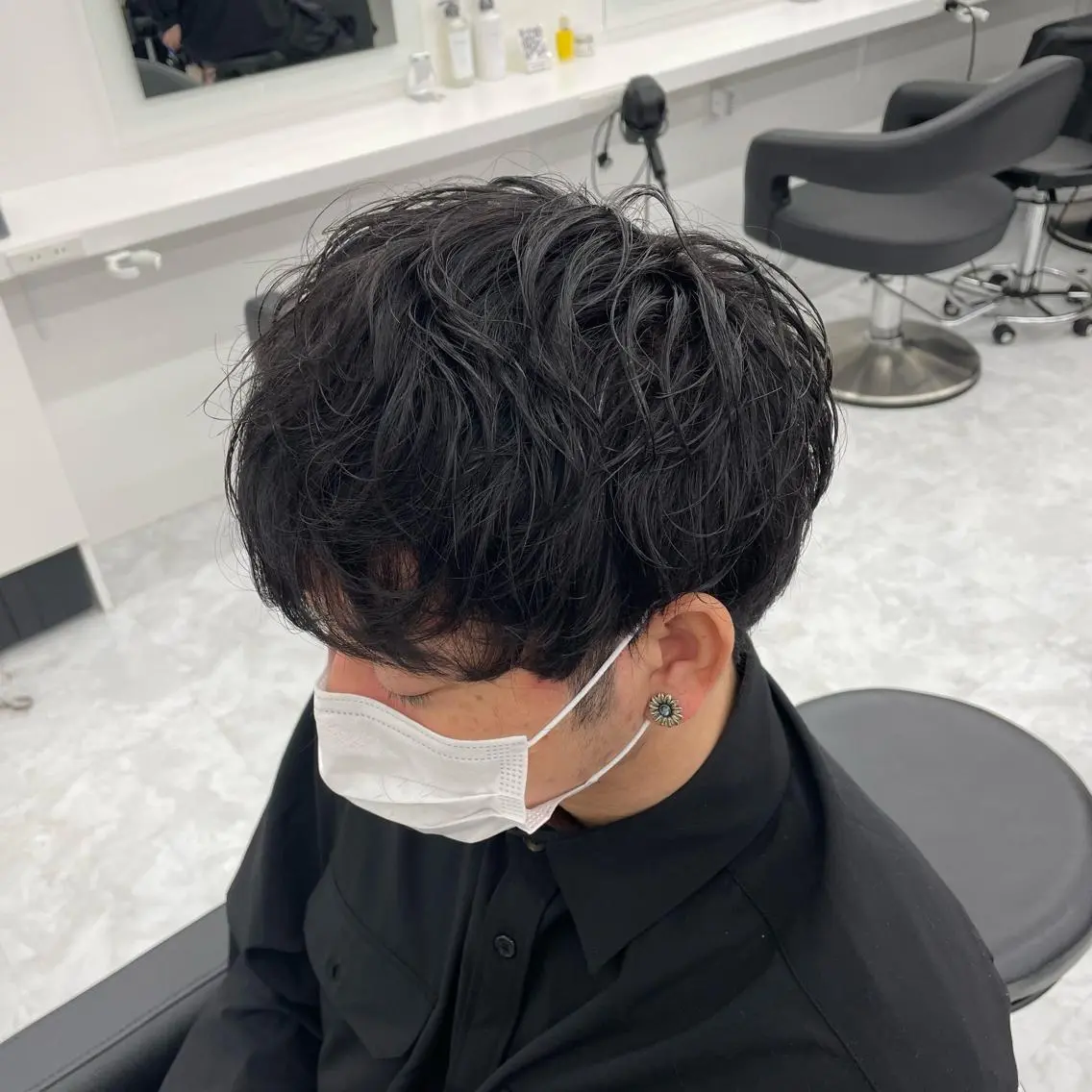 メンズ men's特化 値段以上の仕上がりにのヘアスタイル