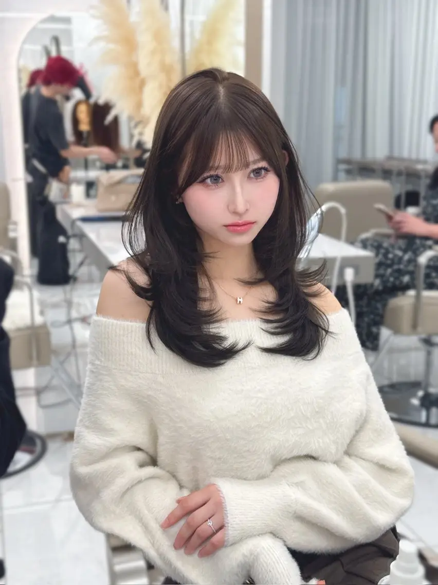 ミディアム 小林 拳人のヘアスタイル