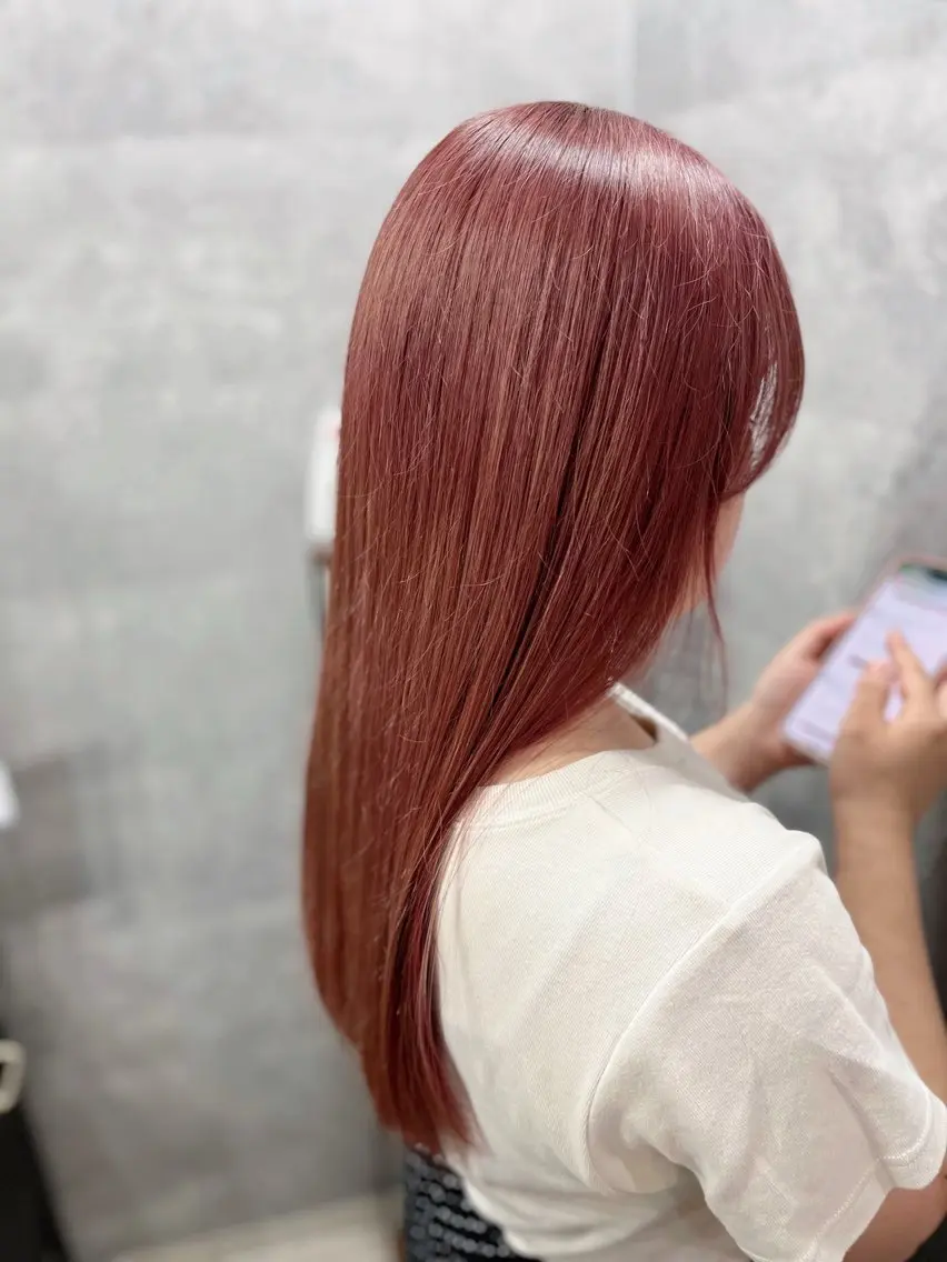 ロング ヤマモト ヒロミのヘアスタイル