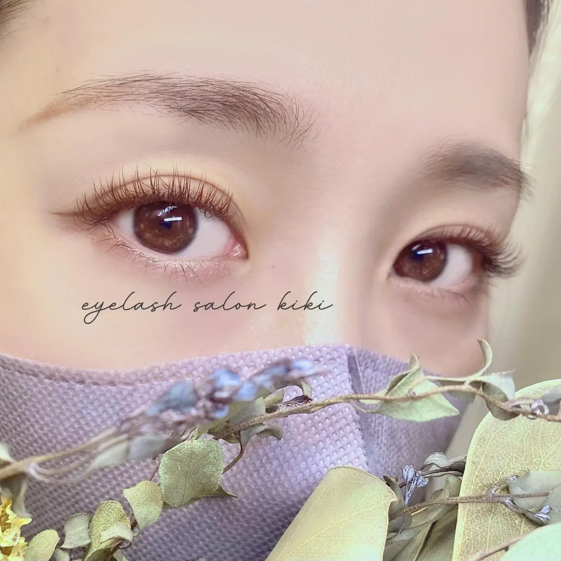 マツエク・マツパ CCカール Cカール カラーマツエク フラットラッシュ 玉造駅すぐ⌇kiki eyelashのマツエク・マツパデザイン