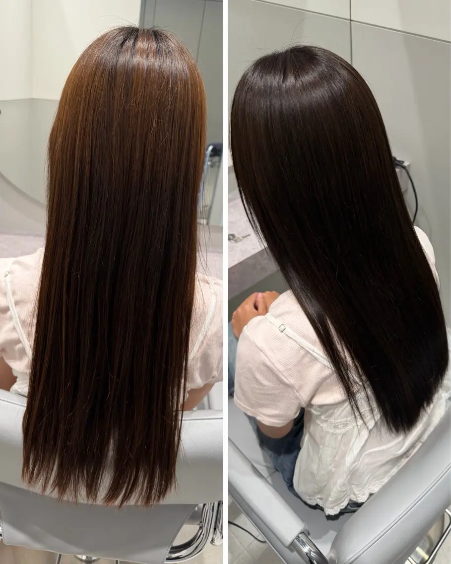 ロング カラー カット ヘアカラー トリートメント 神戸/髪質改善特化 MORIGUCHIのヘアスタイル