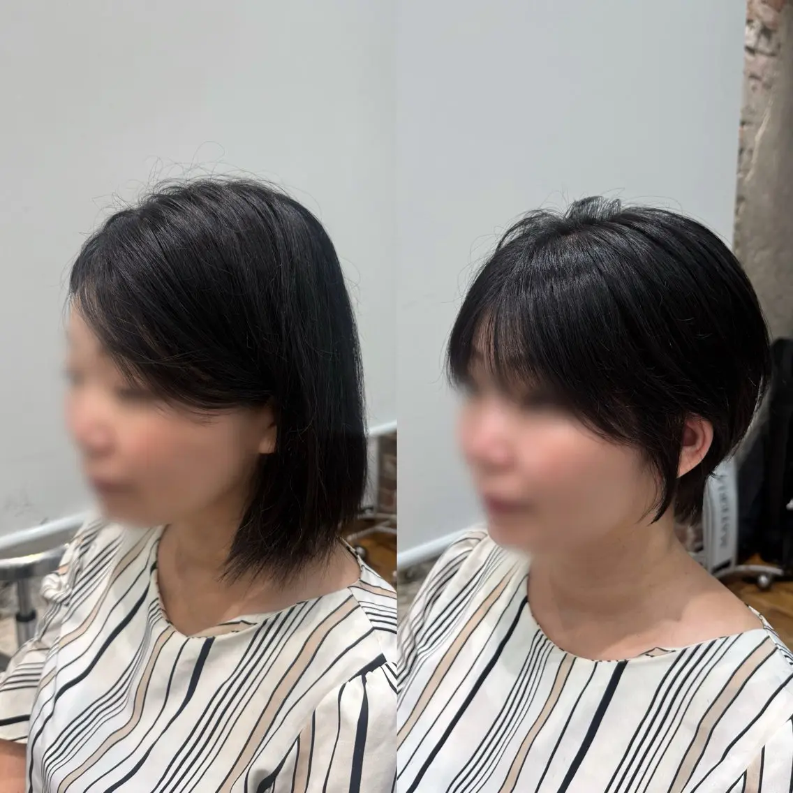 ショート 透明感カラー/ 縮毛矯正/三浦優心のヘアスタイル