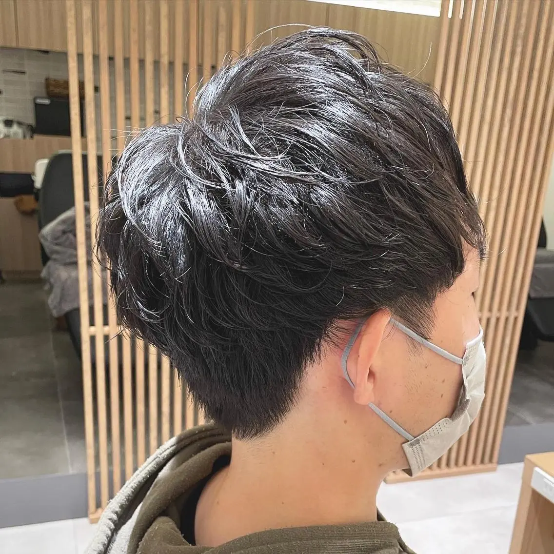 メンズ メンズパーマ カット パーマ 高木 櫻のヘアスタイル