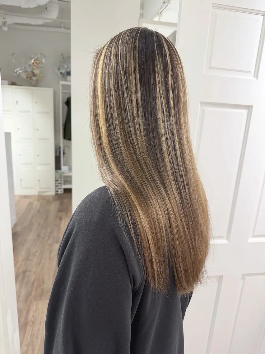 ロング カラー ヘアカラー トリートメント ハイライト⭐️上野 高広のヘアスタイル