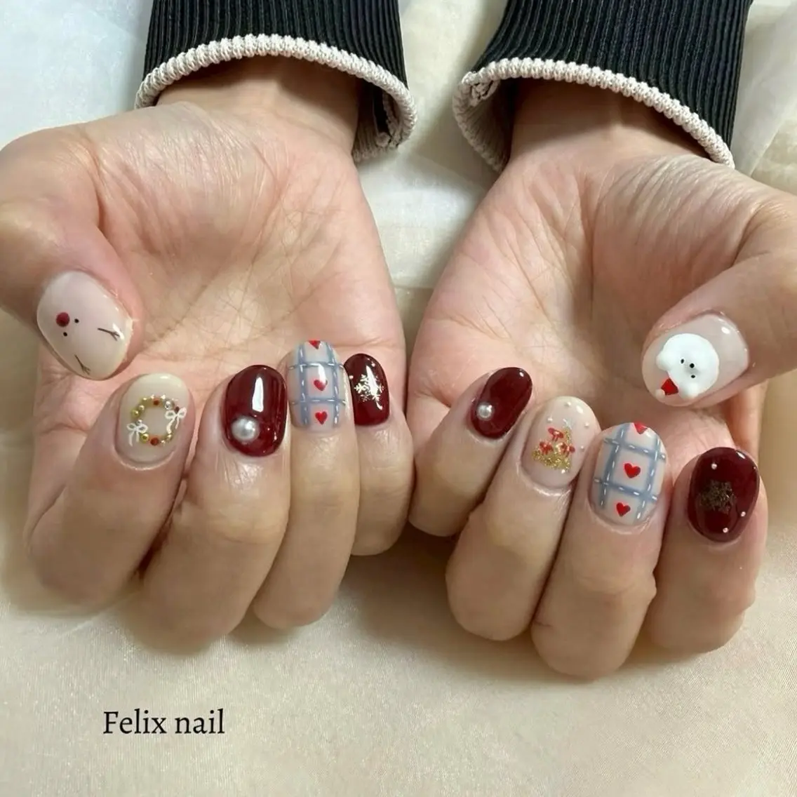 ネイル フェリックスネイル 大人綺麗/トレンドのネイルデザイン