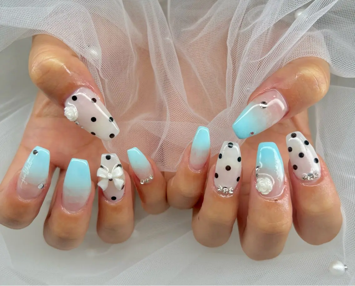ネイル ドット ハンドネイル NAILSALON ViViのネイルデザイン