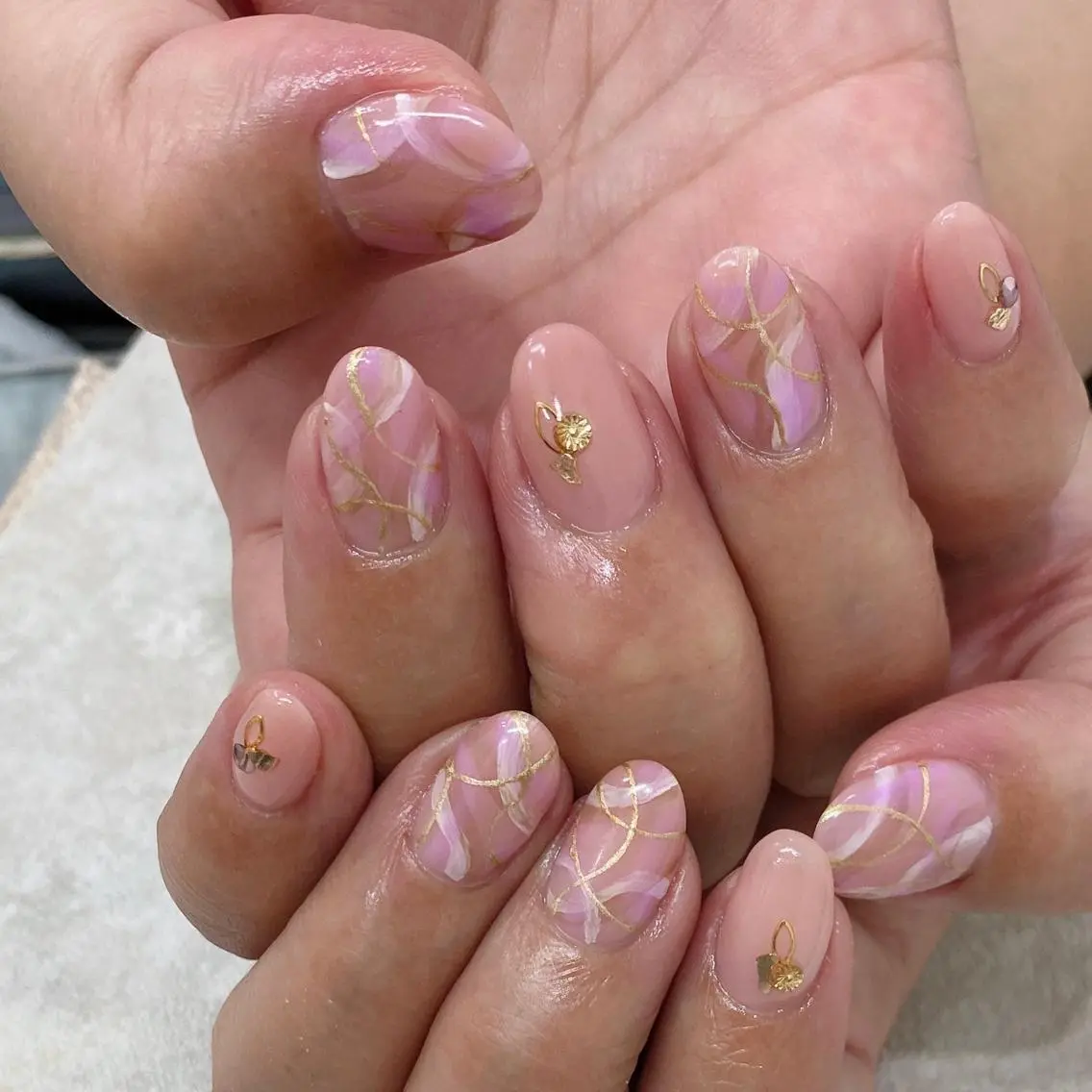 ネイル ハンドネイル nailsalon ∞ ﾐｶﾅﾙ ∞のネイルデザイン