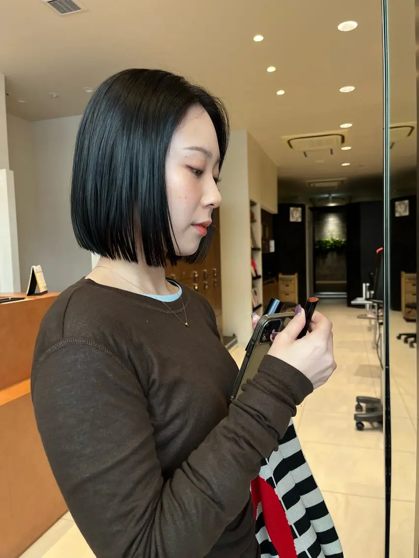 【人気No.1】似合わせカット＋艶カラーの写真