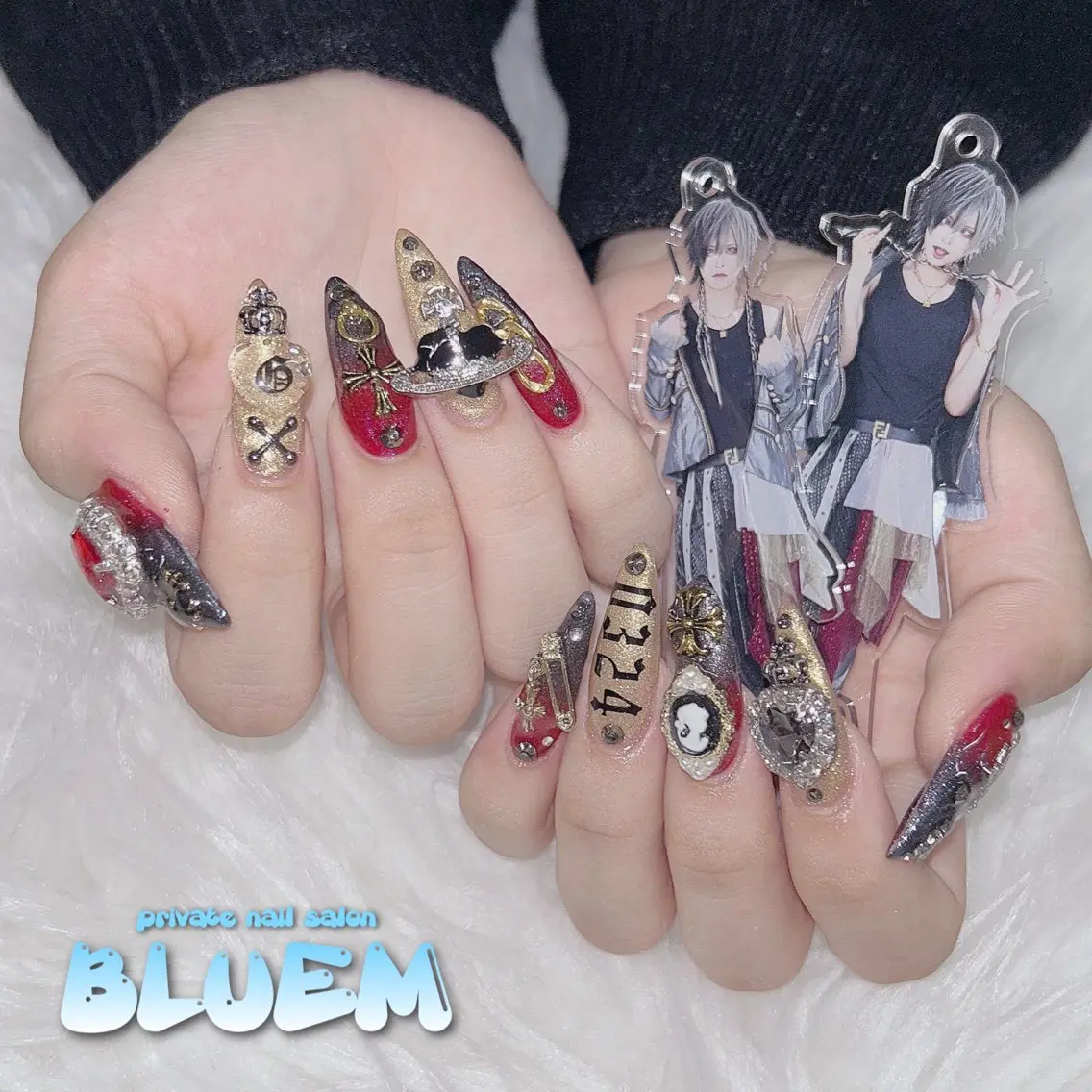 ネイル ハンドネイル BLUEM なな🐶のネイルデザイン