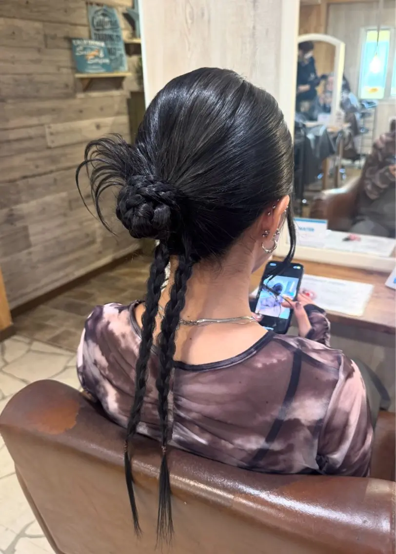 ヘアアレンジ ヘアセット 吉田 敦月のヘアスタイル