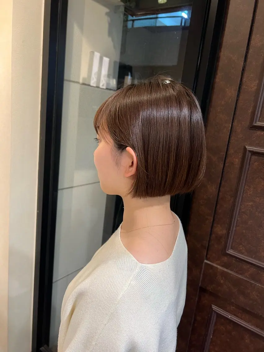 ミディアム カット トリートメント 増田 晃大のヘアスタイル