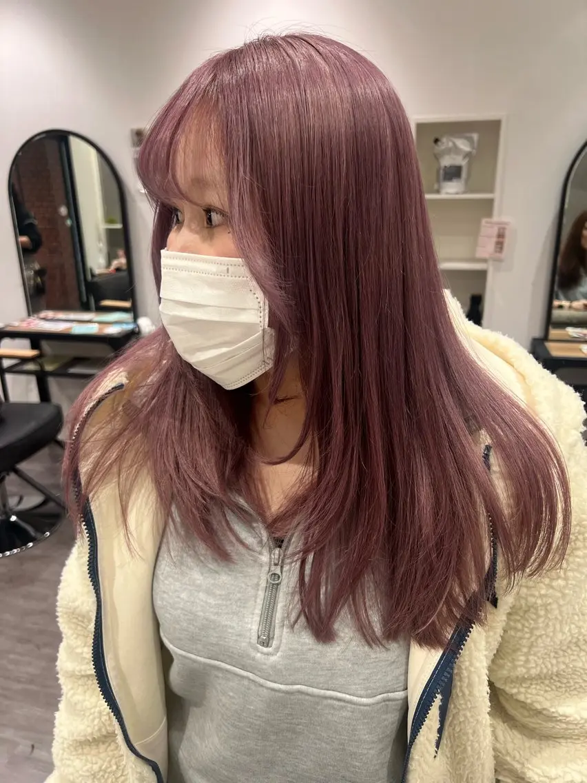 セミロング ヘアカラー トリートメント トップスタイリスト/ アユミのヘアスタイル