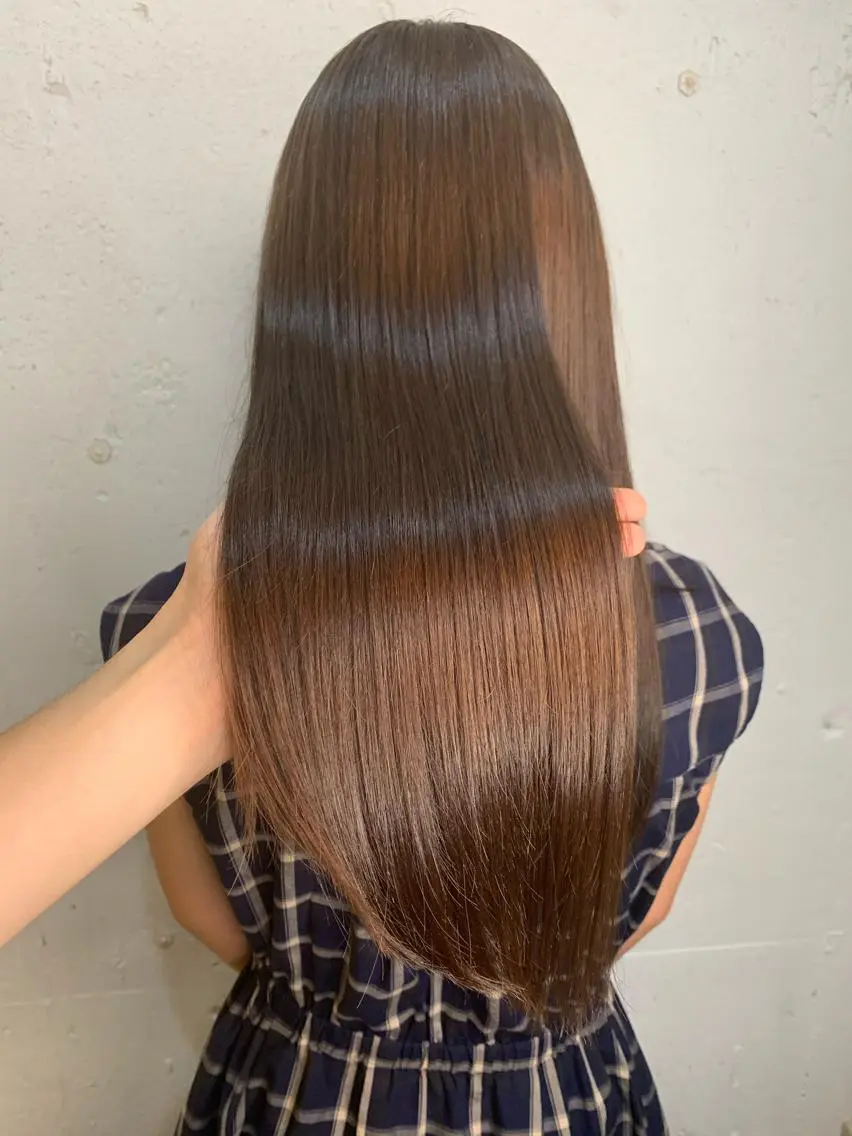 🧸3回目以上🧸🎖️艶髪🎖️プレミアTOKIO+フルイルミナカラー+カット¥13500🌈NEW Open記念🌈の写真