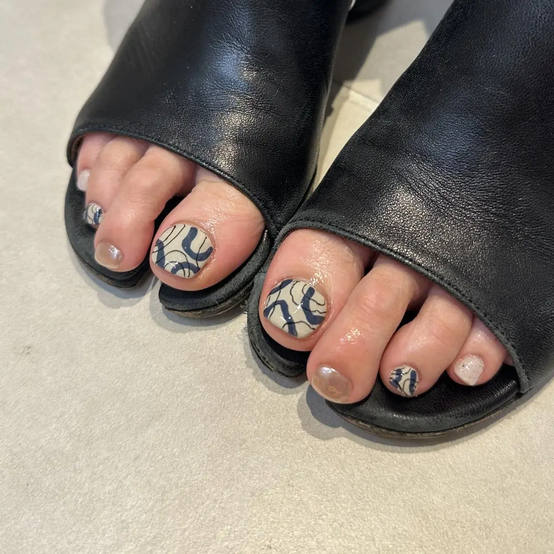 ネイル フットネイル yuri.k★ DEE babyのネイルデザイン