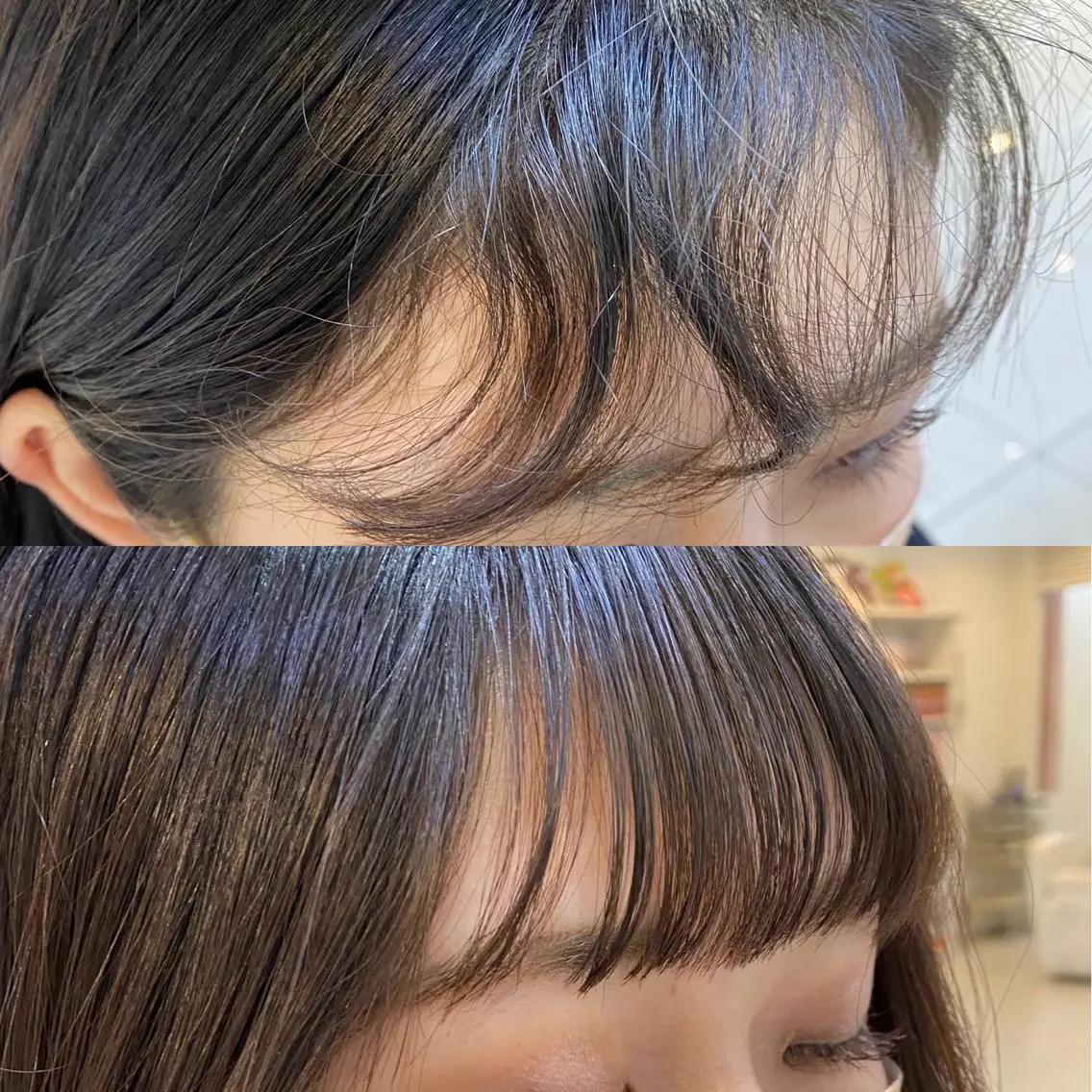 ミディアム パーマ ヘアアレンジ マツエク・マツパ ストレートパーマ 縮毛矯正 トリートメント 透明感カラー🫧ヘア セット🫧松本菜月の眉毛・アイブロウイメージ