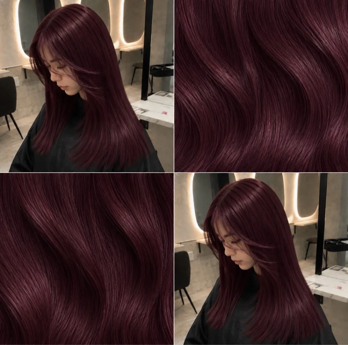 ロング カラー 【盛れhair+ダブ ルカラー】💟まなみのヘアスタイル
