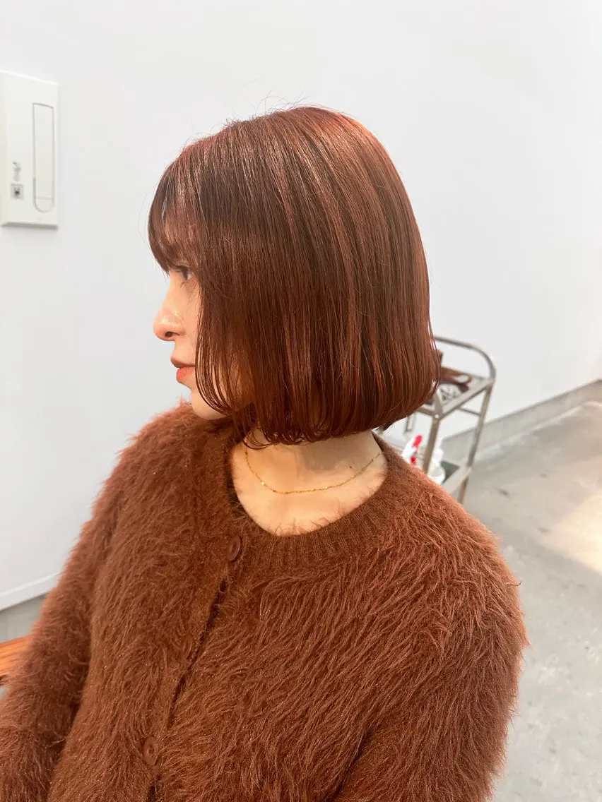 【ミニモ限定価格🏷️】カラー+高濃度トリートメント 暖色、寒色、似合わせます🩰♡の写真