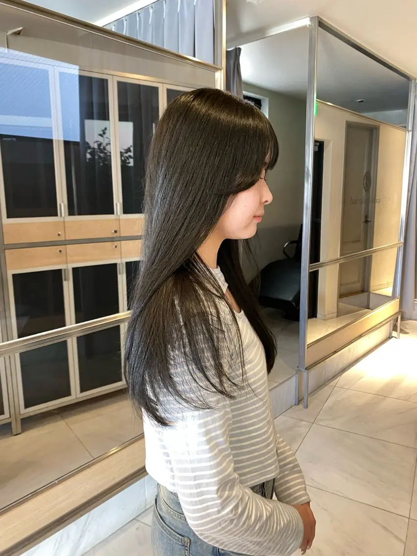 【学生2ヶ月以内の来店】オイルin艶カラー(スパシャンプー+ケアトリートメント+プチヘッドスパ)の写真