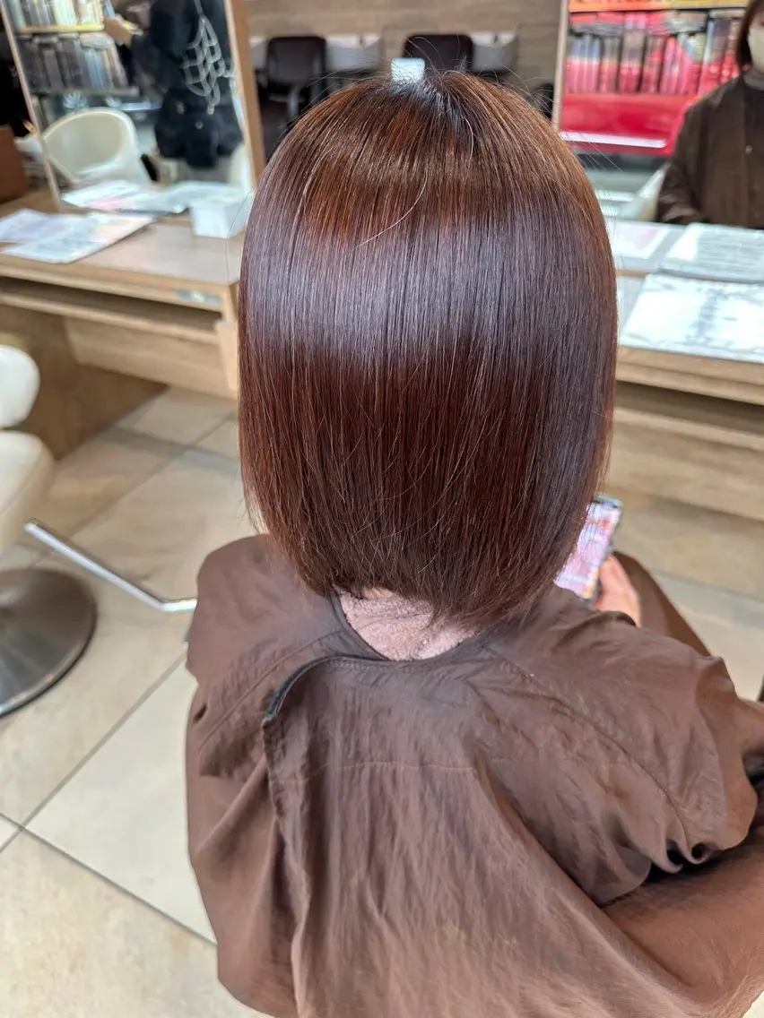 ミディアム ヘアカラー EARTH 市ヶ谷店 /  松井のヘアスタイル