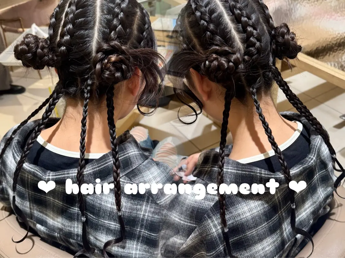 ヘアアレンジ お団子ヘア ヘアセット 🫧🧸カラーヘアメ 🫧MIO🧸🫧のその他イメージ