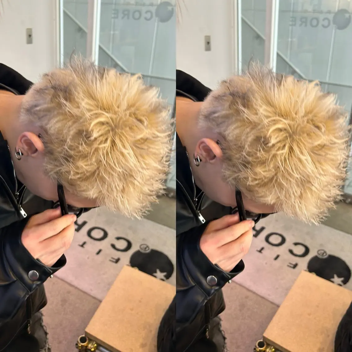 ショート カラー カット ヘアカラー トリートメント yoriダブルカラー 代表すがわらのヘアスタイル