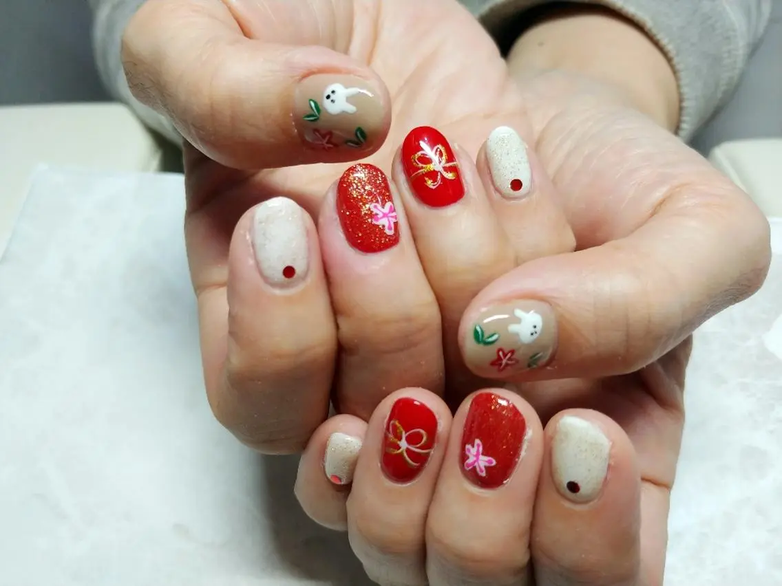 ネイル 持ち込み ハンドネイル nail  Culleoのネイルデザイン
