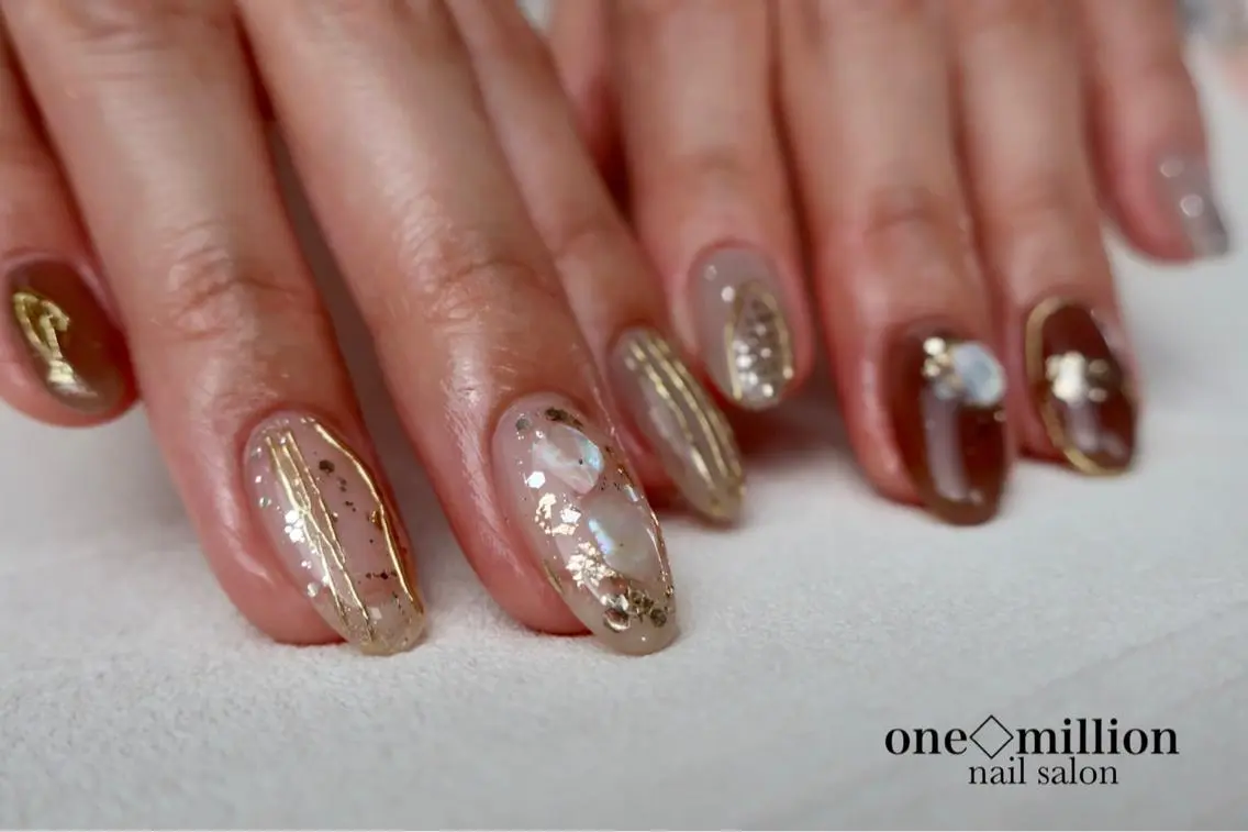 ネイル nail salon ワンミリオンのネイルデザイン