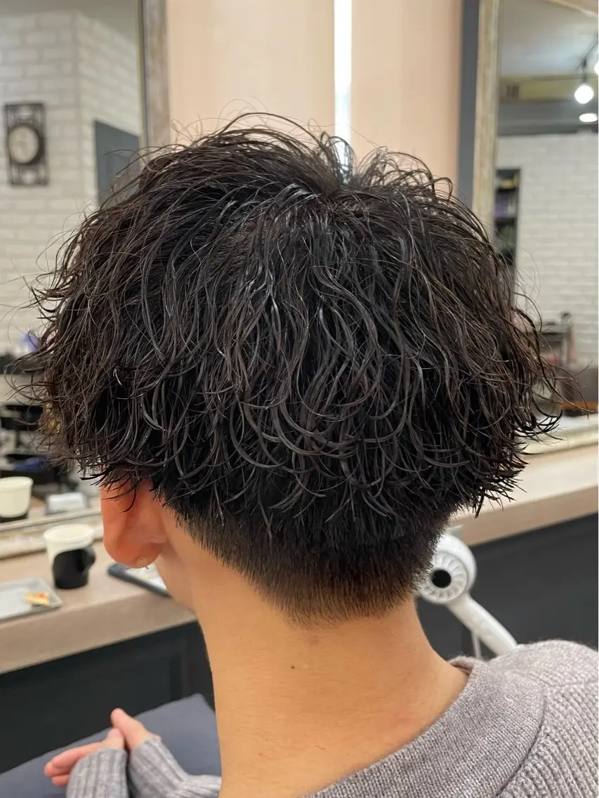 パーマ メンズ カット パーマ 【マンツーマン接客】 ✂︎🟡酒井司🟡のヘアスタイル