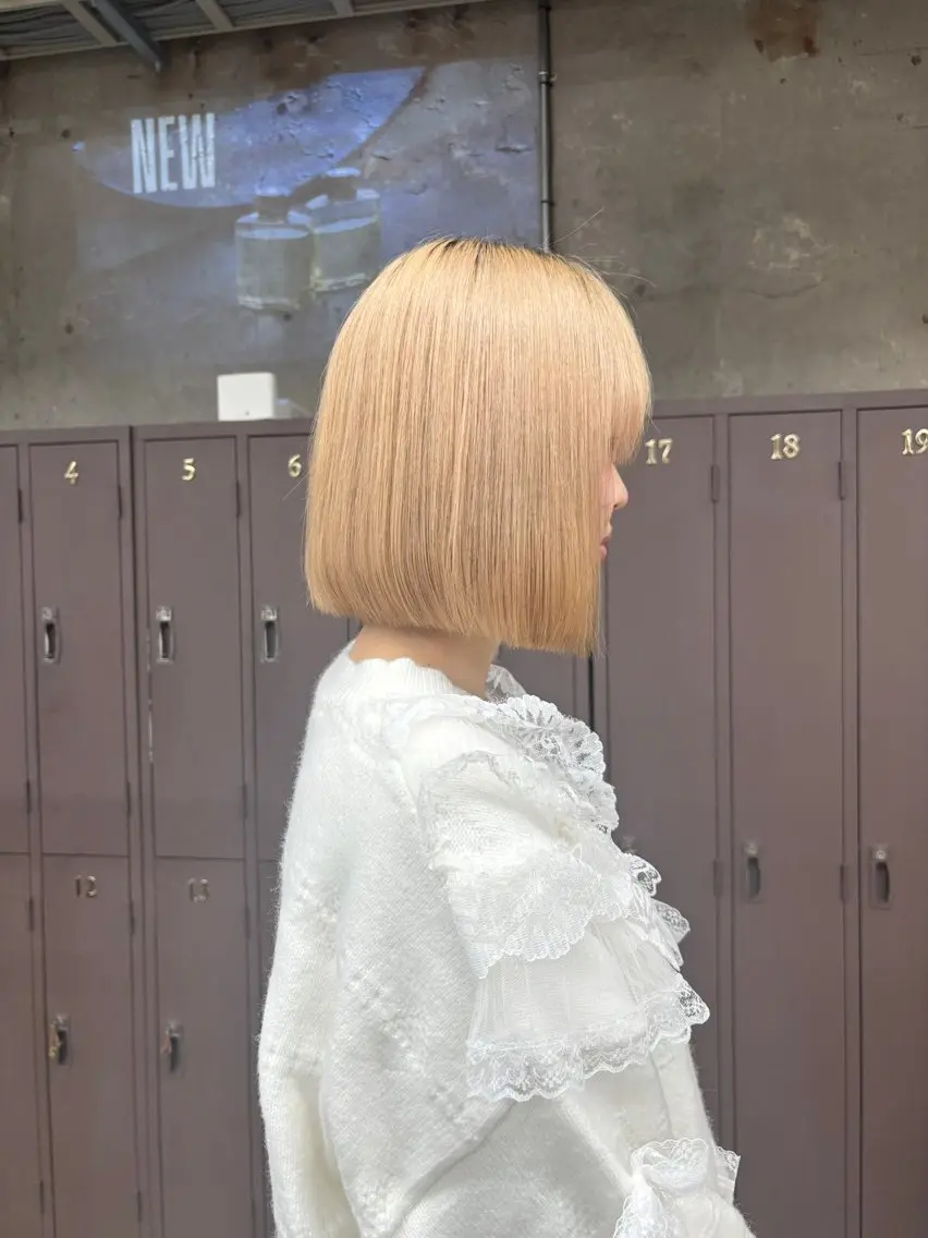 カラー ヘアカラー 宮崎 わか菜/ショートのヘアスタイル