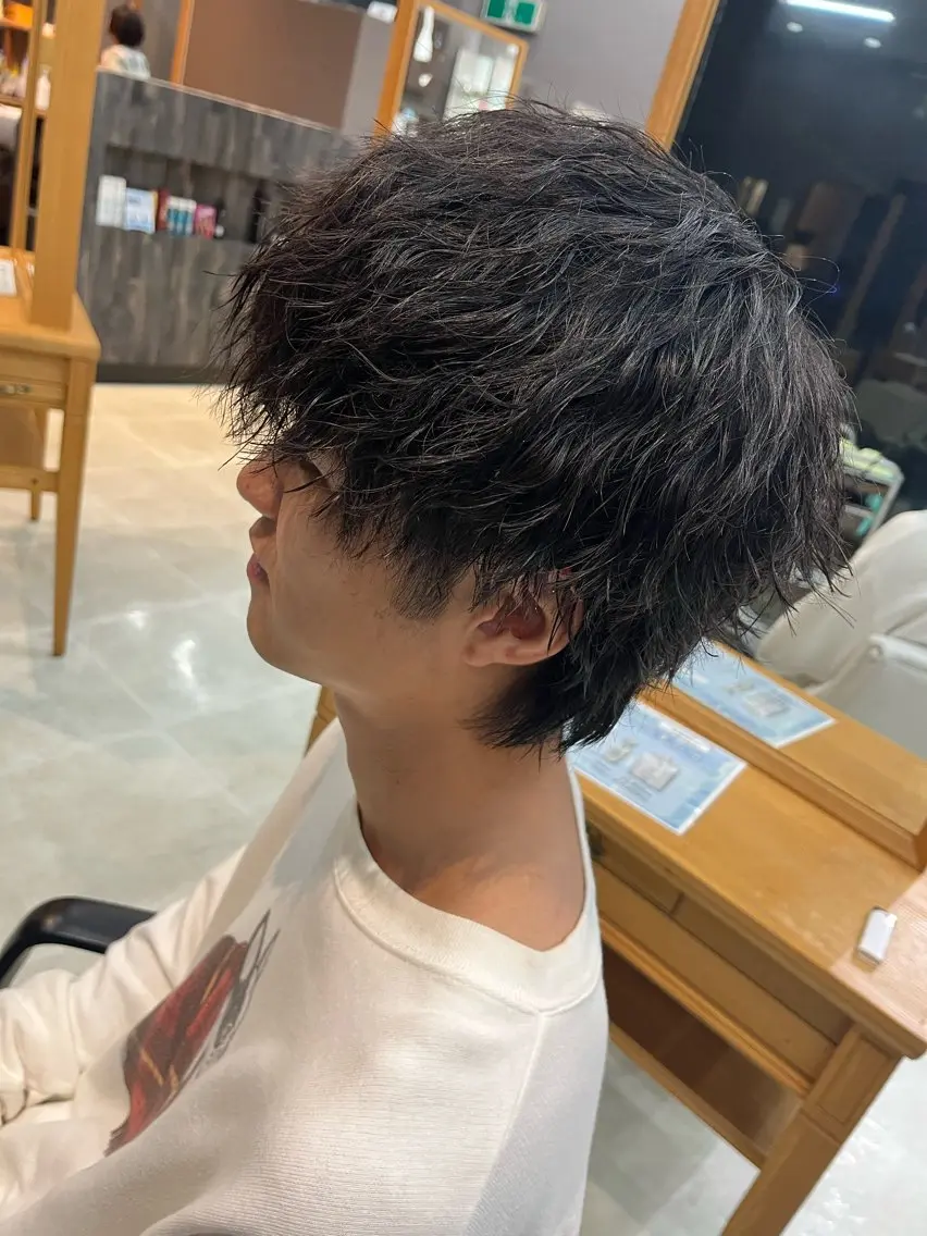 ショート カット パーマ メンズ特化✨パーマス タイル大得意安田海斗のヘアスタイル