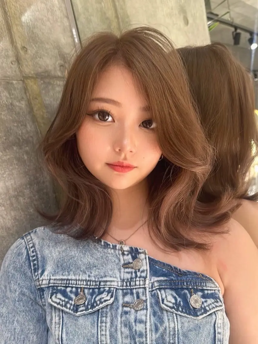 セミロング カラー カット ヘアカラー トリートメント 🌈Hiroki🌈 似合わせヘアのヘアスタイル