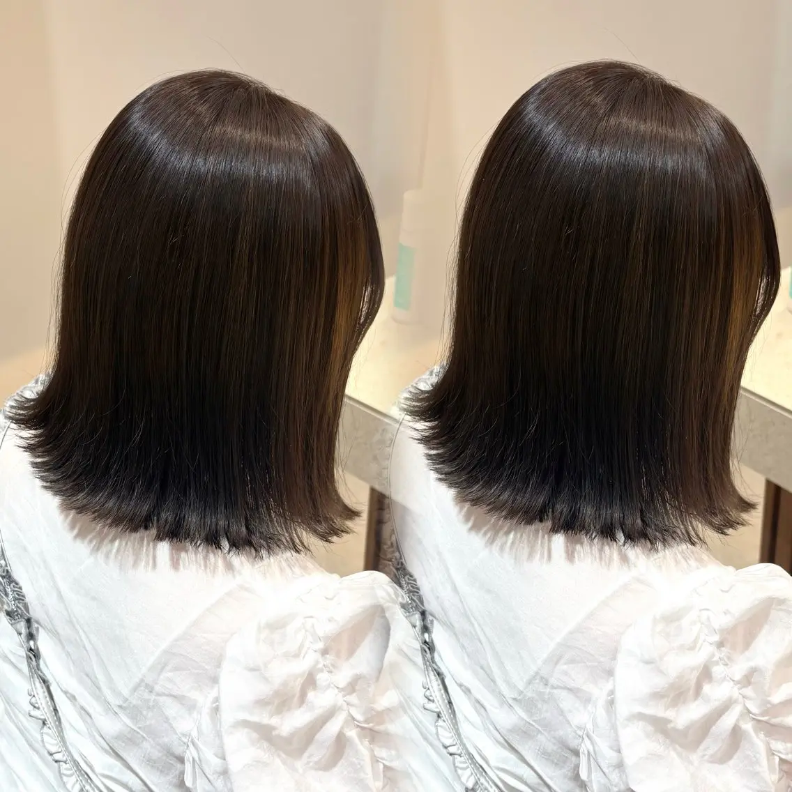【本日学生限定メニュー‼️】🎀カラー+内部補修トリートメント+超音波アイロン 🎀の写真