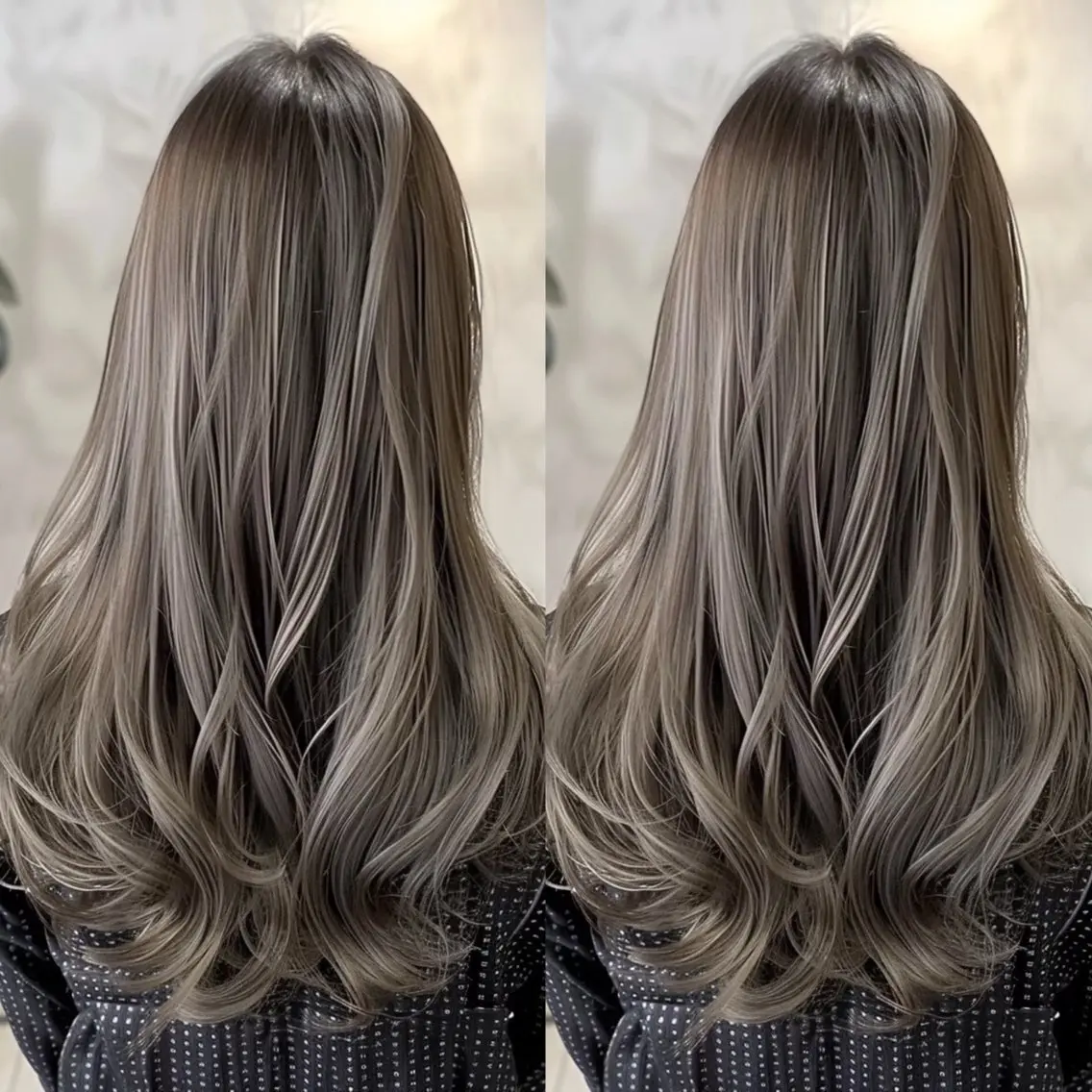 ロング カット ヘアカラー Wカラー/エクステ /心斎橋/茉央のヘアスタイル