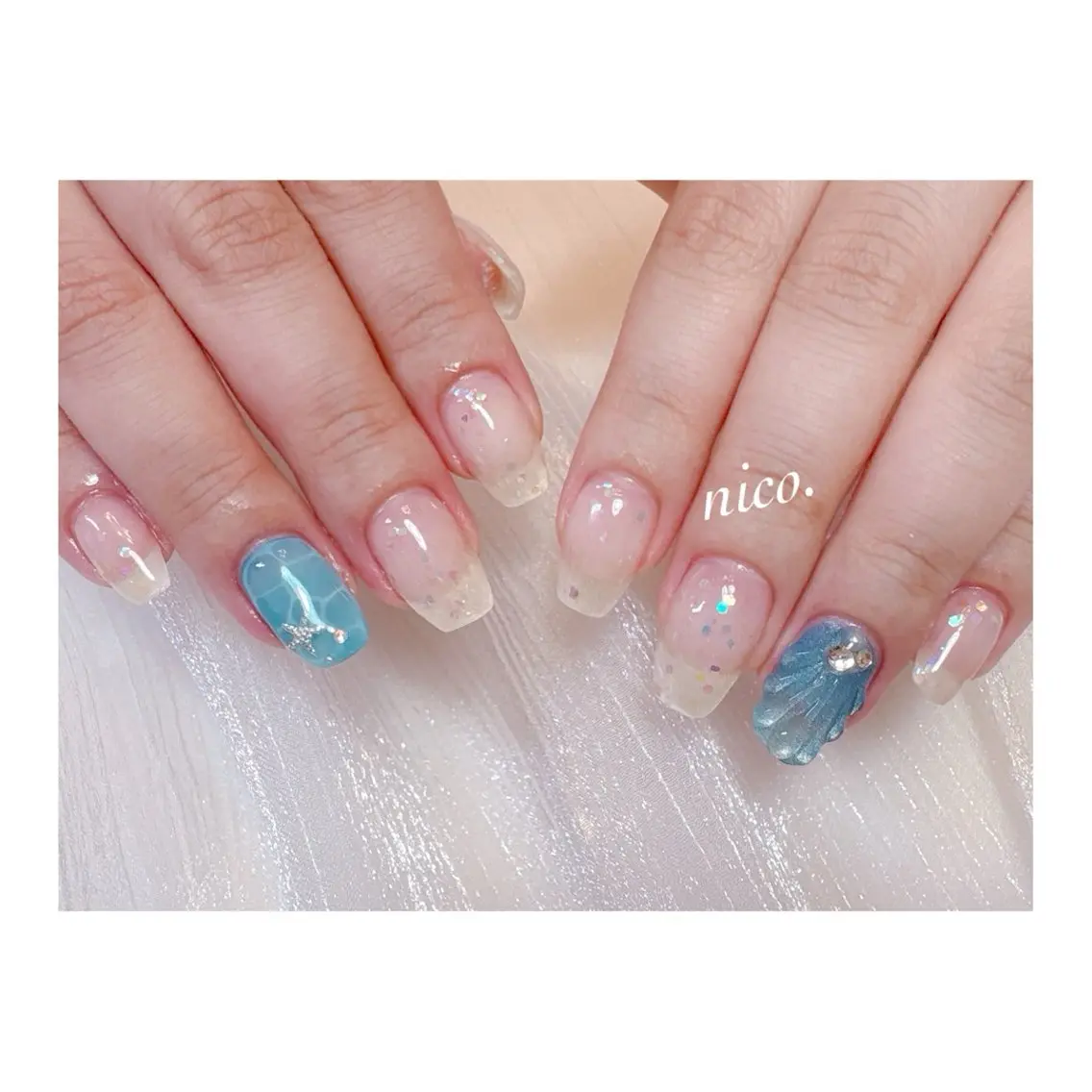 ネイル ハンドネイル フットネイル nailsalon nico.のネイルデザイン