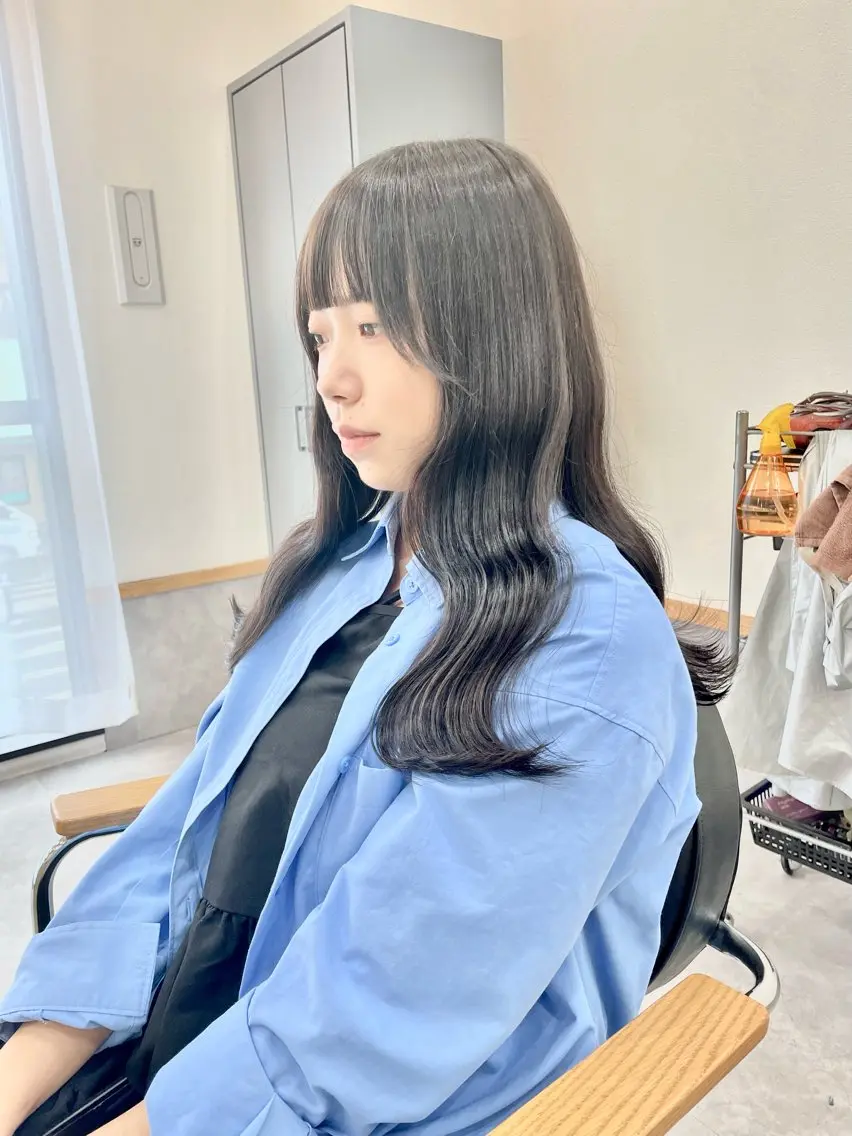ロング ロング 髪質改善/ 上村旺武のヘアスタイル
