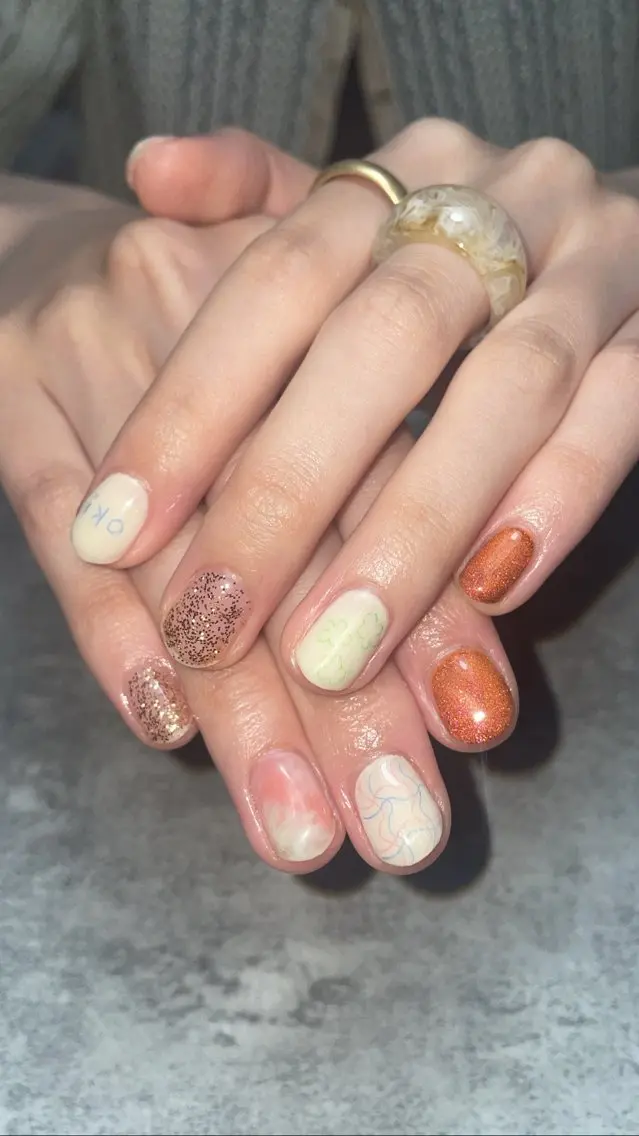 ネイル ハンドネイル Same🎀 所沢ネイルサロンのネイルデザイン