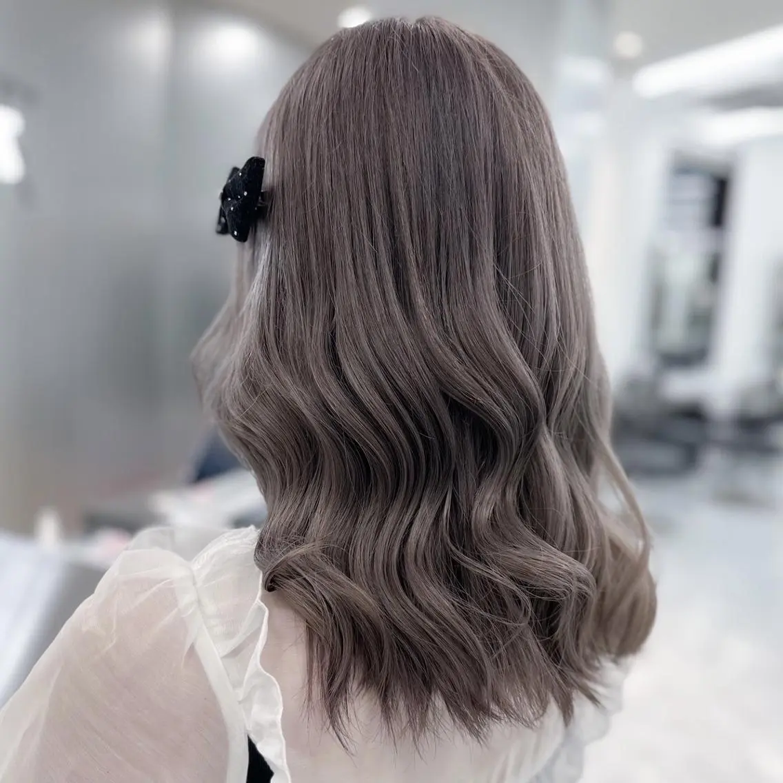 ミディアム カラー ヘアアレンジ ヘアカラー トリートメント ヘッドスパ ヘアセット ［THEATER 仙台店🌼］公式のヘアスタイル
