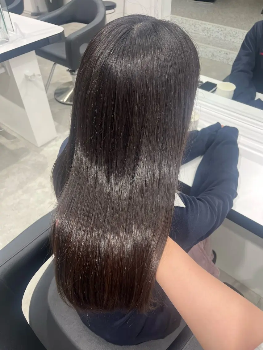 ロング みう/仙台/暖色/ 艶髪/顔周りカット/のヘアスタイル