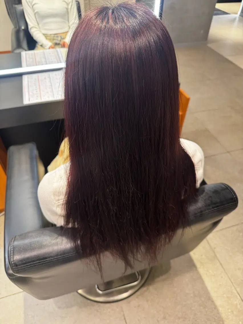 カラー ヘアカラー KOUYU(ému) 伏見/カラーモデルのヘアスタイル