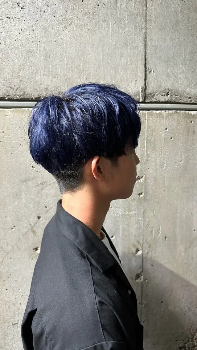 カラー メンズ 五十嵐 圭音のヘアスタイル