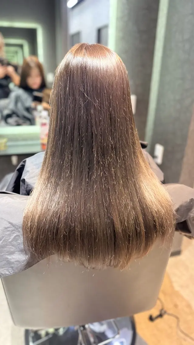 ロング カット ヘアカラー エクステ JADE 💎 Yukiのヘアスタイル