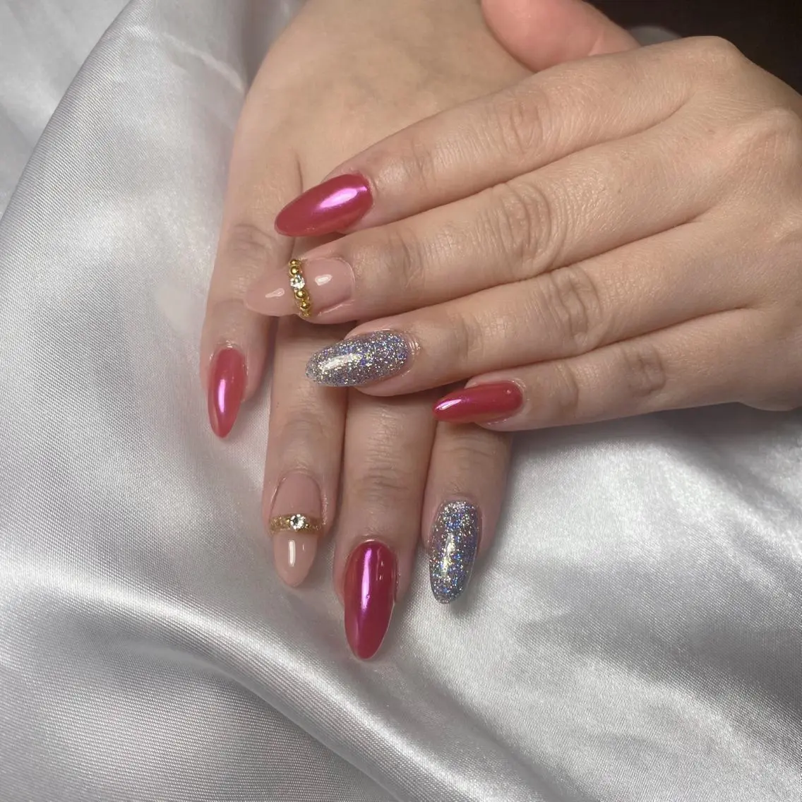 ロング ネイル ネイリスト🦋 MANAMI♍️のネイルデザイン
