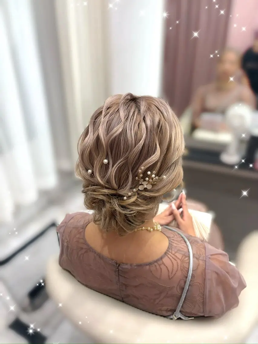 ヘアアレンジ lien eriiのヘアスタイル